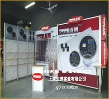 便攜式展覽組合架 環(huán)保、可重復使用的展示解決方案